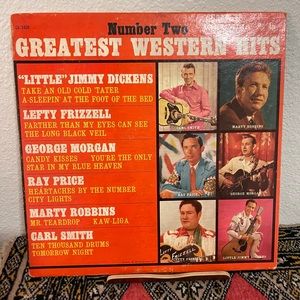 5/$20 Greatest Western Hits Vintage Vinyl Record #2